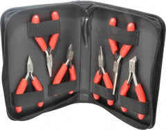 Proto - 6 Piece Mini Plier Set - Comes in Kit Bag - Americas Industrial Supply
