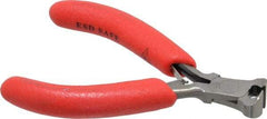 Proto - 4" OAL, 18 AWG Capacity, End Cutting Pliers - 7/16" Jaw Length x 3/4" Jaw Width, End Cut Head, ESD Cushion Handle - Americas Industrial Supply