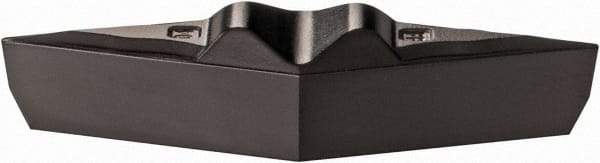 Kennametal - VPGR331 FP Grade KCM25 Carbide Turning Insert - TiN/TiCN/Al2O3 Finish, 35° Diamond, 3/8" Inscr Circle, 3/16" Thick, 1/64" Corner Radius - Americas Industrial Supply
