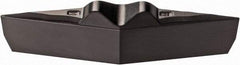 Kennametal - VPGR331 FP Grade KCM25 Carbide Turning Insert - TiN/TiCN/Al2O3 Finish, 35° Diamond, 3/8" Inscr Circle, 3/16" Thick, 1/64" Corner Radius - Americas Industrial Supply