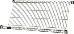 Quantum Storage - 1 Shelf Wire Shelving Unit - 48" Wide x 18" Deep x 1" High, - Americas Industrial Supply