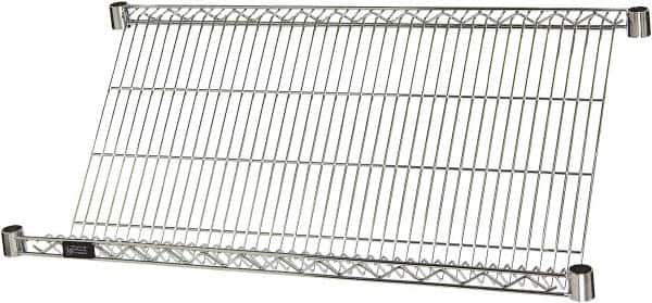 Quantum Storage - 1 Shelf Wire Shelving Unit - 36" Wide x 24" Deep x 1" High, - Americas Industrial Supply