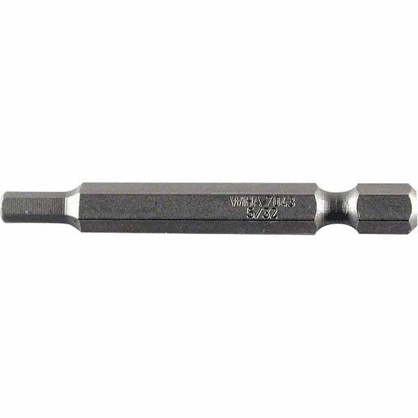 Wiha - 0.218" Power Bit - 1/4" Drive, 2" OAL - Americas Industrial Supply