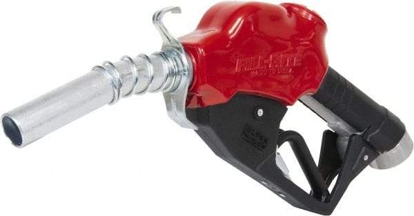 Tuthill - 30 GPM, Gasoline, Kerosene & Diesel Fuel 1" Auto Nozzle with Hook - 1" Inlet, 1" Outlet - Americas Industrial Supply