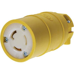 Hubbell Wiring Device-Kellems - 125V 15A NEMA L5-15R Industrial Twist Lock Connector - Americas Industrial Supply