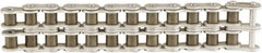 U.S. Tsubaki - 1-1/4" Pitch, ANSI 100-2, Double Strand Roller Chain - Chain No. 100-2, 9,300 Lb. Capacity, 10 Ft. Long, 3/4" Roller Diam, 3/4" Roller Width - Americas Industrial Supply