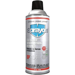Sprayon - 12 oz Aerosol Can Graffiti/Vandal Mark Remover - VOC Content g/L 486, Removes Paint, Ink, Crayon, Marker & Scuff Marks - Americas Industrial Supply