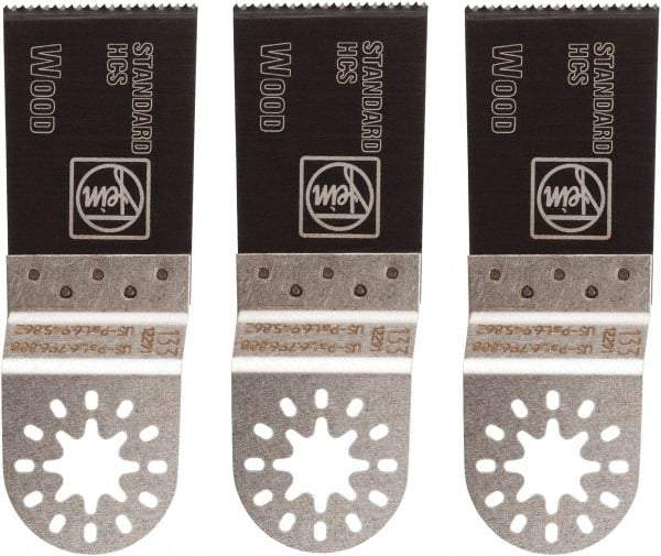 Fein - Rotary & Multi-Tool Multi-Use Saw Blade - 1-3/8" Standard E-Cut Blade, For Fein Multimaster, Wood, Drywall, Plastic Saw Blade - Americas Industrial Supply