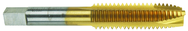 M12 x 1.75 Dia. - D6 - 3 FL - HSS - TiN - Plug Spiral Point Tap - Americas Industrial Supply