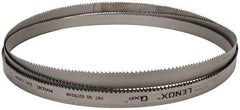 Lenox - 4 to 6 TPI, 13' 6" Long x 1" Wide x 0.035" Thick, Welded Band Saw Blade - Bi-Metal, Toothed Edge, Raker Tooth Set, Flexible Back, Contour Cutting - Americas Industrial Supply