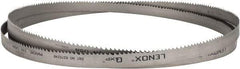 Lenox - 3 to 4 TPI, 14' 10" Long x 1" Wide x 0.035" Thick, Welded Band Saw Blade - Bi-Metal, Toothed Edge, Raker Tooth Set, Flexible Back, Contour Cutting - Americas Industrial Supply