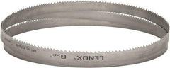 Lenox - 3 to 4 TPI, 11' 6" Long x 1" Wide x 0.035" Thick, Welded Band Saw Blade - Bi-Metal, Toothed Edge, Raker Tooth Set, Flexible Back, Contour Cutting - Americas Industrial Supply