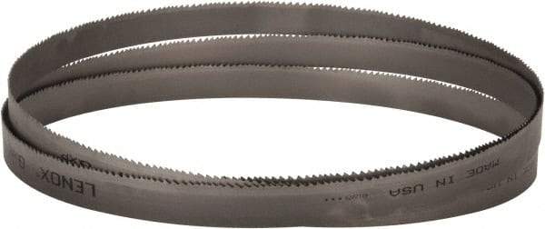 Lenox - 5 to 8 TPI, 11' Long x 1" Wide x 0.035" Thick, Welded Band Saw Blade - Bi-Metal, Toothed Edge, Raker Tooth Set, Flexible Back, Contour Cutting - Americas Industrial Supply