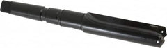 Allied Machine and Engineering - Series 2.5, 1-3/16 to 1-3/8" Diam, 3MT Taper Shank, Straight Flute Spade Drill - 3-3/8" Max Depth, 6-15/64" Body Length, 9-25/32" OAL, Short Length, Through Coolant - Americas Industrial Supply