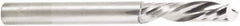Amana Tool - 1/4" Cutting Diam x 1" Length of Cut, 1 Flute, Upcut Spiral Router Bit - Uncoated, Right Hand Cut, Solid Carbide, 2-1/2" OAL x 1/4" Shank Diam, 20° Helix Angle - Americas Industrial Supply