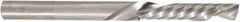 Amana Tool - 1/4" Cutting Diam x 1-1/4" Length of Cut, 1 Flute, Downcut Spiral Router Bit - Uncoated, Right Hand Cut, Solid Carbide, 3" OAL x 1/4" Shank Diam, 30° Helix Angle - Americas Industrial Supply