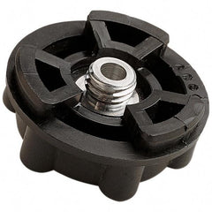 3M - 1/4" Max Diam, Abrasive Disc Retainer Nut - 5/8-11 Male - Americas Industrial Supply