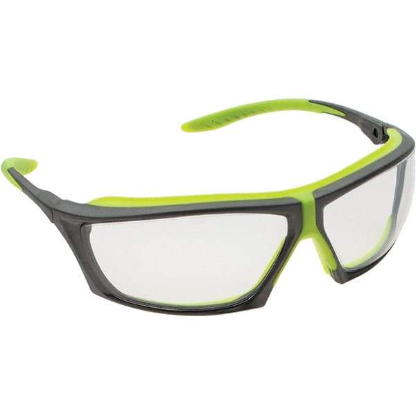 Value Collection - Safety Glasses - CLR LENS YLW/GRY FRM ZIRC GEMSTONE HI-VIS GLSS - Americas Industrial Supply