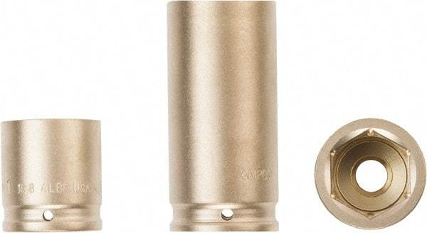 Ampco - 1/2" Drive 13/16" Standard Nonsparking Impact Socket - 6 Points - Americas Industrial Supply