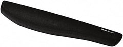 FELLOWES - Black Keyboard Wrist Rest - Use with Keyboard - Americas Industrial Supply