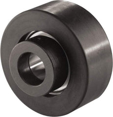 Tritan - 1/2" ID x 2-17/32" OD, 2,158 Lb Dynamic Capacity, AC Unit - Rubber Cartridge Unit Insert Bearing - Conductive Rubber Housing, 1-3/8" Race Width, 1,034.12 Lb Static Capacity - Americas Industrial Supply