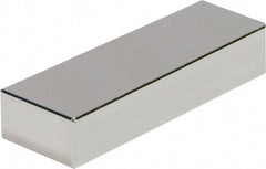 Mag-Mate - 1-1/2" Long x 1-1/2" Wide x 3/16" High, 35 Poles, Rectangular Neodymium Rare Earth Holding Magnet - 31.5 Lb Average & 62.1 Lb Max Pull Force, 180°F Max Operating Temp - Americas Industrial Supply