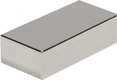 Mag-Mate - 1" Long x 1/2" Wide x 1/8" High, 11 Poles, Rectangular Neodymium Rare Earth Holding Magnet - 8.6 Lb Average & 17.1 Lb Max Pull Force, 180°F Max Operating Temp - Americas Industrial Supply