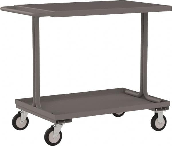 Jamco - 1,200 Lb Capacity, 24" Wide x 36" Long x 35" High Standard Utility Cart - 1 Shelf, Steel - Americas Industrial Supply