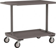 Jamco - 1,200 Lb Capacity, 36" Wide x 18" Long x 39" High Service Cart - 2 Shelf, Steel - Americas Industrial Supply