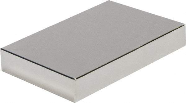 Mag-Mate - 23.25 Lb Max Holding Capacity Neodymium Rare Earth Block Magnet - 1-1/2" Long x 1" Wide x 0.18" High, 180°F Max Operating Temp - Americas Industrial Supply