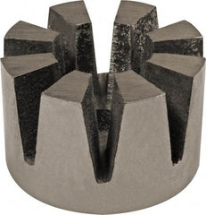 Mag-Mate - 2" OD x 1-1/4" High, 8 Pole Alnico Rotor Magnet - 1/2" Hole Diam, 140 Lb Max Holding Capacity, 800°F Max Operating Temp - Americas Industrial Supply