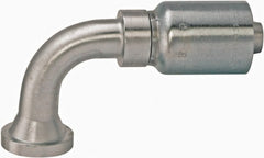 Parker - Hydraulic Hose Fittings & Couplings Type: SAE Code 61 Flange Head, 90 Degree Elbow Medium Drop Hose Diameter: 1-1/2 (Inch) - Americas Industrial Supply