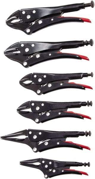 Proto - 6 Piece Locking Plier Set - Americas Industrial Supply