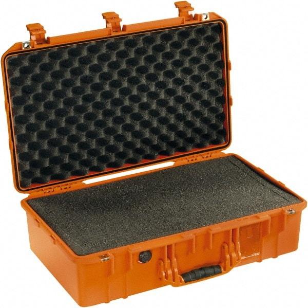 Pelican Products, Inc. - 15-15/32" Wide x 8-15/64" High, Aircase w/Foam - Orange - Americas Industrial Supply