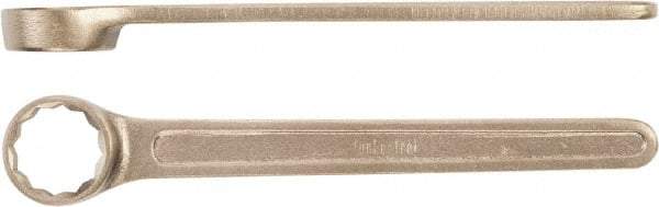 Ampco - 67mm 12 Point Box Wrench - Single End, Aluminum Bronze, Plain Finish - Americas Industrial Supply