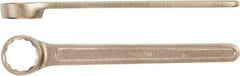 Ampco - 38mm 12 Point Box Wrench - Single End, Aluminum Bronze, Plain Finish - Americas Industrial Supply