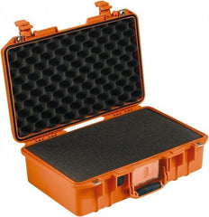 Pelican Products, Inc. - 12-51/64" Wide x 6-57/64" High, Aircase w/Foam - Orange - Americas Industrial Supply