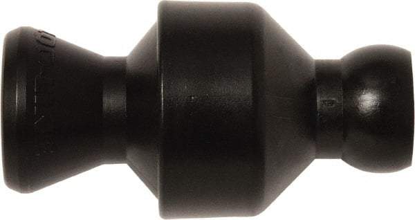 Loc-Line - 10 Piece, 1/4" ID Coolant Hose In-Line Check Valve - Female to Ball Connection, Acetal Copolymer Body, Unthreaded, Use with Loc-Line Modular Hose Systems - Americas Industrial Supply