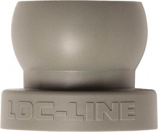 Loc-Line - 1/2" Hose Inside Diam, Coolant Hose Fixed Mount - for Use with Loc-Line Modular Hose System, 20 Pieces - Americas Industrial Supply