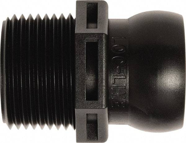 Loc-Line - 50 Piece, 3/4" Hose ID, Male to Female Coolant Hose Connector - 3/4" NPT, For Loc-Line Modular Hose Systems - Americas Industrial Supply