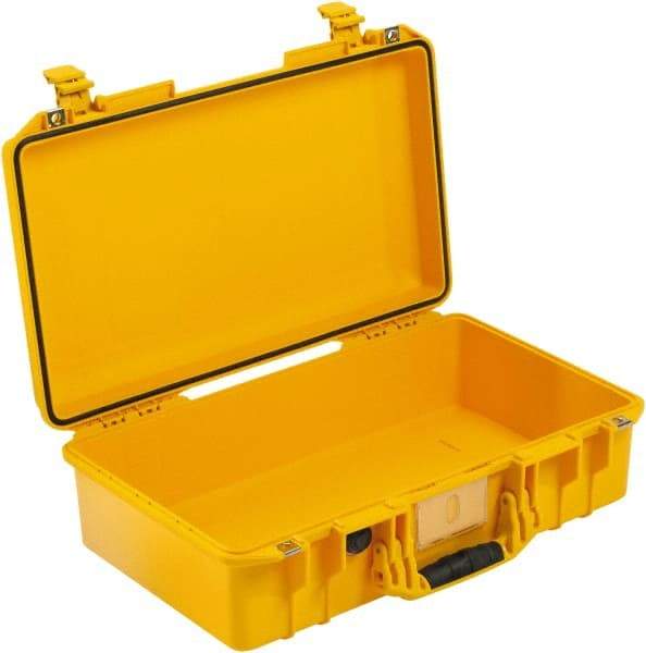 Pelican Products, Inc. - 13-31/32" Wide x 7-31/64" High, Aircase w/Divider - Yellow - Americas Industrial Supply