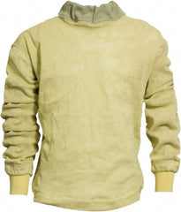 National Safety Apparel - Size 4XL Yellow Cut Resistant Long Sleeve T-Shirt - Exact Industrial Supply