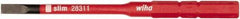 Wiha - 3mm Blade, 15/64" Drive Slotted Screwdriver Bit - 2-61/64" OAL - Americas Industrial Supply