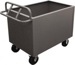 Durham - 2,000 Lb Load Capacity, Steel Box Truck - 36" Wide x 24" Long x 29-1/2" High, Gray - Americas Industrial Supply