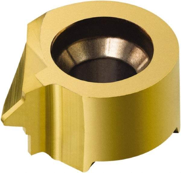 Sandvik Coromant - MB-xxTH..WH..L Grade 1025, Internal Whitworth Threading Insert - 14 TPI Int Pitch, Left Hand Insert, TiAlN+TiN Finish, Carbide - Americas Industrial Supply