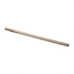 Made in USA - 36" Long Replacement Handle for Sledge Hammers - 1-1/2" Eye Length x 1-1/4" Eye Width, Hickory, 18 to 24 Lb Capacity, Material Grade Type A - Americas Industrial Supply