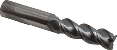Niagara Cutter - 3/4", 3 Flute, Single End, Solid Carbide, 0.06" Corner Radius End Mill - 5" OAL, 45° Helix, Right Hand Flute, 2-1/4" LOC, Right Hand Cut - Americas Industrial Supply