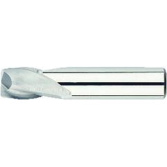 5/16 Dia. x 2 Overall Length 2-Flute Square End Solid Carbide SE End Mill-Round Shank-Center Cut-TiAlN - Americas Industrial Supply