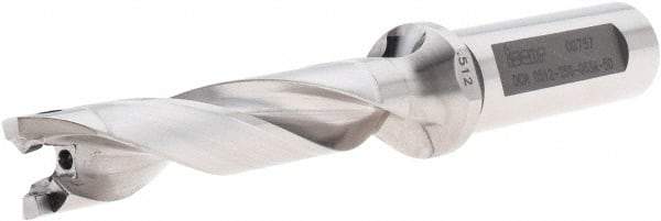 Iscar - 0.512" to 0.528" Diam, 5xD, 2.56" Max Depth, 5/8" Shank Diam, 5.14" OAL, Replaceable-Tip Drill - FCP, ICK, ICK-2M, ICM, ICP, iCP-2M Insert, 92819580 Toolholder, Series SumoCham - Americas Industrial Supply