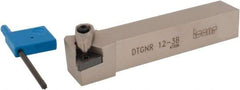 Iscar - DTGN, Right Hand Cut, 91° Lead Angle, 3/4" Shank Height x 3/4" Shank Width, Negative Rake Indexable Turning Toolholder - 4-1/2" OAL, TN..33. Insert Compatibility, Series Isoturn - Americas Industrial Supply